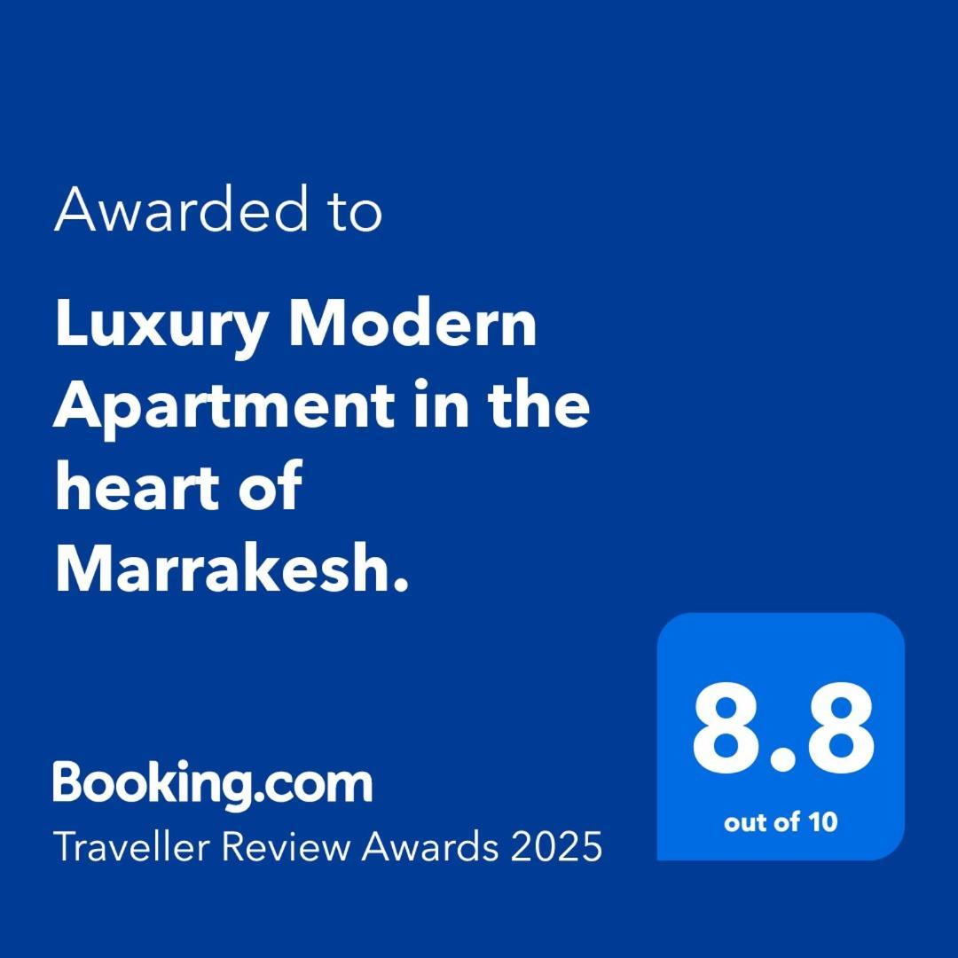 Luxury Modern Apartment In The Heart Of Marrakesh. Eksteriør bilde